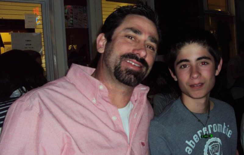 Dr. Ray with his son Parker